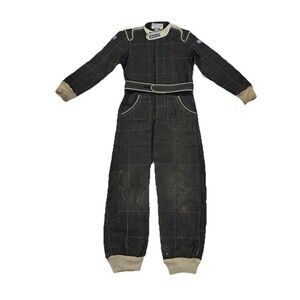 Vintage Sparco CIK-FIA 2001/02 Cordura Kart Racing Overall Suit Youth Kids 140cm